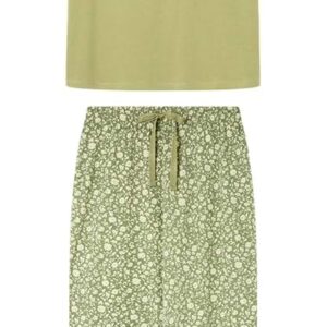 Women'secret Women's Cottage Multilicense Collection Short Sleeve Pyjamas And Long Pants