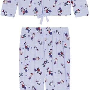 Women'secret Long Snoopy Wild Red Collection Pyjama for Women
