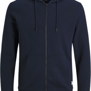 JACK & JONES Zip Hoodie Plain Zip Hoodie