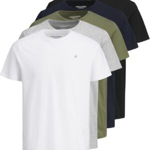 JACK & JONES T-Shirt 5-Pack Logo O-Neck T-Shirt