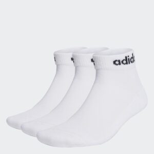 adidas Unisex Adult Linear Ankle Cushioned Socks 3 Pairs
