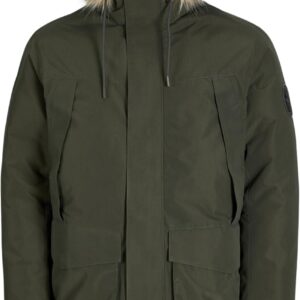 JACK & JONES Faux Fur Pls Jjcamp-Faux Fur Parka for Men