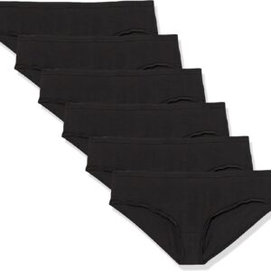 Amazon Essentials Mujer Ropa Interior Tipo Hípster de Algodón