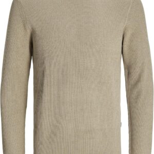 JACK & JONES Jjeatlas Knit Crew Neck Noos Suéter pulóver Hombre (Pack de 1)