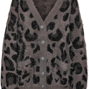 NOISY MAY Nmflynn L/S V-Neck Knit Cardigan Noos Nmflynn L/S – Women's V-Neck Knit Cardigan (Pack of 1)