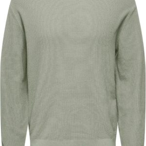 Only & Sons Onstony DS 12 LS Waffle Crew Knit Jersey de Punto Hombre