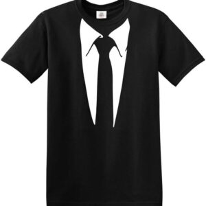 Funny Tuxedo Shirt with Tuxedo Tie Funny Gift