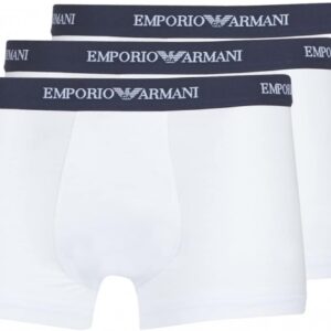 Emporio Armani Underwear 3-Pack Trunk Essential Monogram Boxer Men