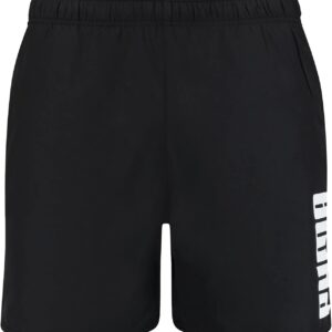PUMA Shorts 100001385 Swimsuit, Black, XL for Men, Black/White, XL