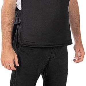 Funidelia | SWAT Vest for Men Guard Agent FBI Professions - Adult Costume and Fun Accessories for Parties, Carnival and Halloween - Black