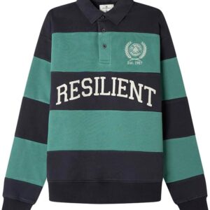 SPRINGFIELD Resilient Cut & Sew Rugby Polo L/S Men's