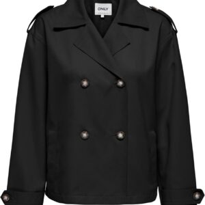 ONLY Short Trenchcoat Onlhannah Otw-Gabardine Short for Women