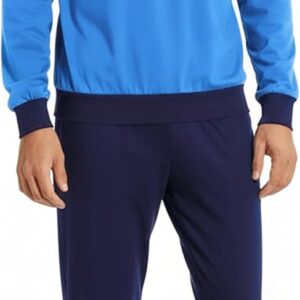 Men's Pyjamas Winter Cotton Sleepwear Long Sleeve T-Shirt Long Pants Pyjamas for Men S-3XL