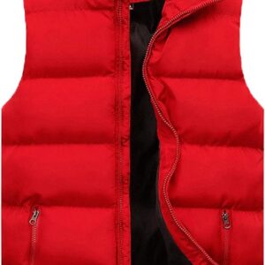 Genérico Lightweight Feather Vest Padded Vests Men Winter Warm Coat Men's Feather Ultralight Jacket Sleeveless Sports Vest Large Size L-6XL