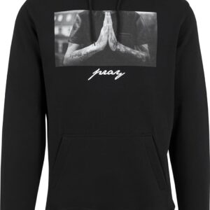 Mister Tee Men's Hoodie Long Sleeve Print Front Drawstring Hat Front Pocket Street Fashion Hoodie Various Colours XS - 5XL