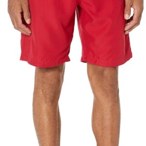 Amazon Essentials Men's 23 cm swimming trunks with mesh lining, pockets and drawstring closure