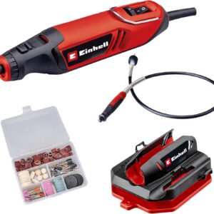 Einhell Grinding and engraving tool TC-MT 150 E (150 W, speed electronics, max. 35000 rpm, spindle lock, incl. accessories 117 pieces)