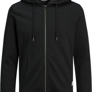 Jack & Jones Jjebasic – Men's Zip Hoodie Jacket (Pack of 1)