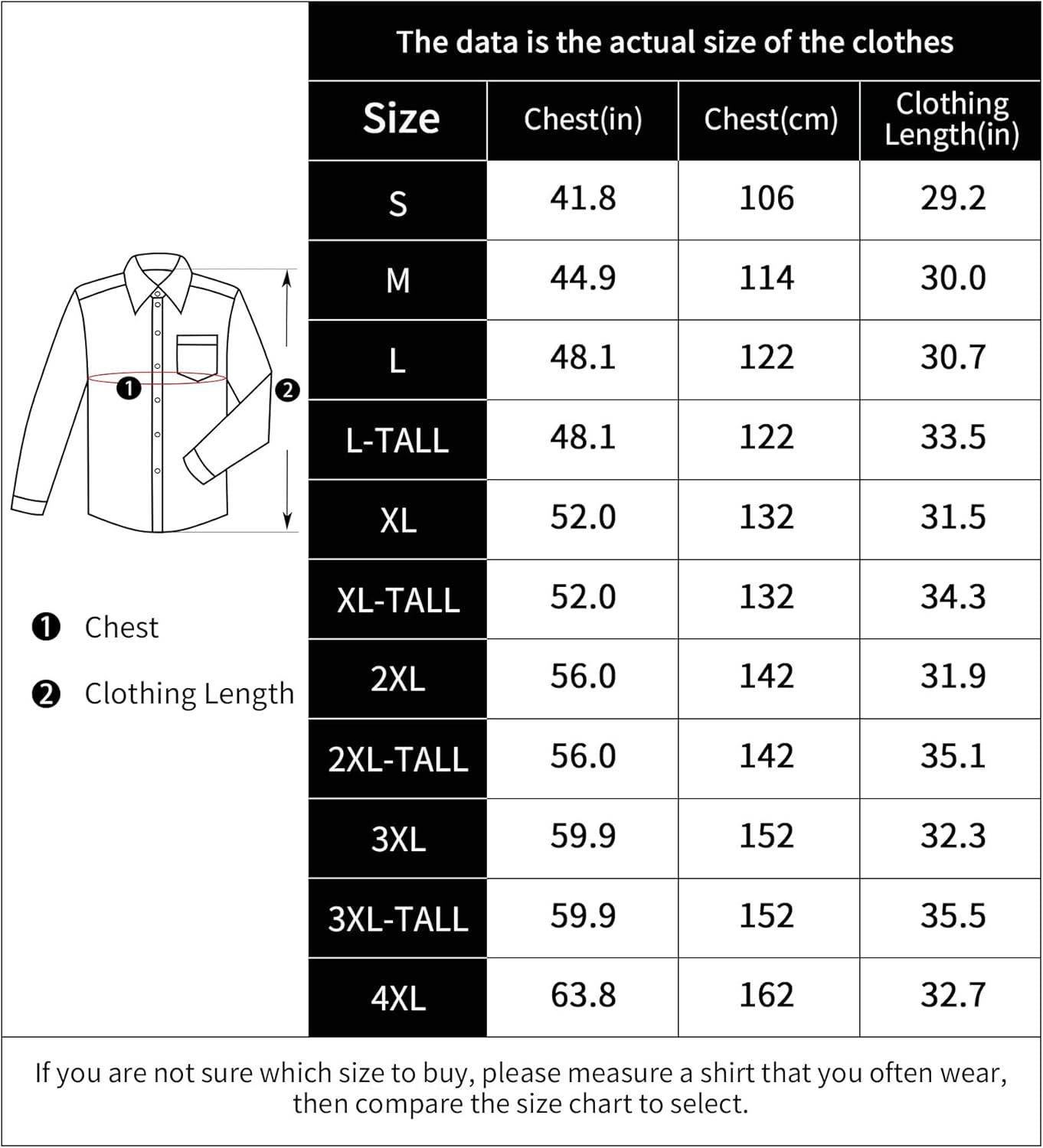 Dubinik® Men's Flannel Shirt Long Sleeve Casual Plaid Button Down Regular Fit - Imagen 5