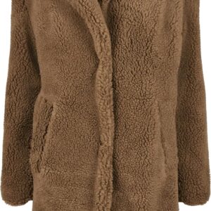 Urban Classics Ladies Oversized Sherpa Coat Coat Women