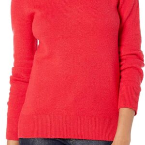 Amazon Essentials Women's Crew Neck Long Sleeve Regular Fit Soft Sweater